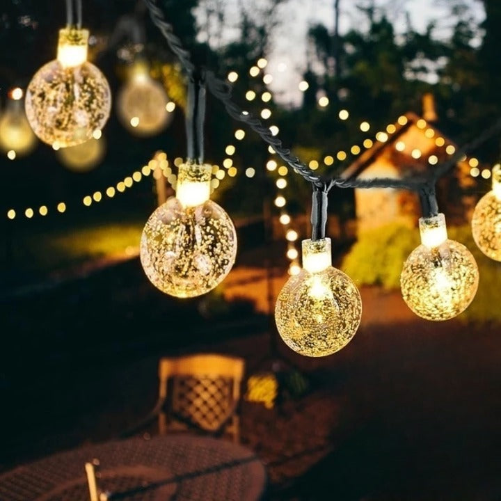 EJ.life Guirlandes lumineuses de camping Guirlande lumineuse de camping à  LED Lumière givrée Deux modes Guirlande lumineuse à - Cdiscount Maison
