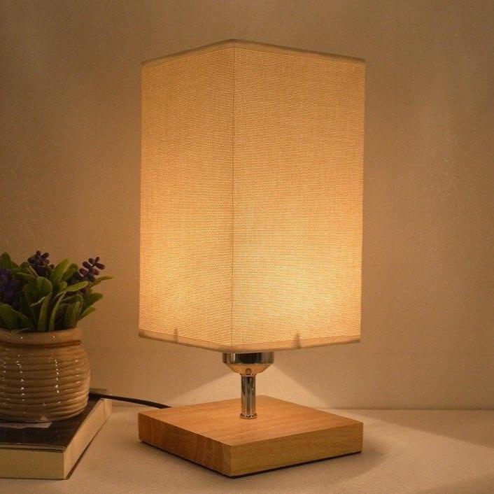 Lampe de Chevet Bois Luminaire Japonais