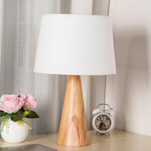 Lampe de Chevet Bois Blanc