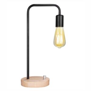 Lampe de Bureau Vintage Noire