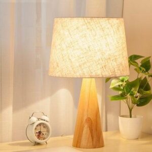 Lampe de Chevet Bois Blanc