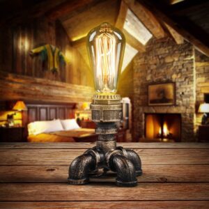 Lampe sur Pied Vintage Industrielle