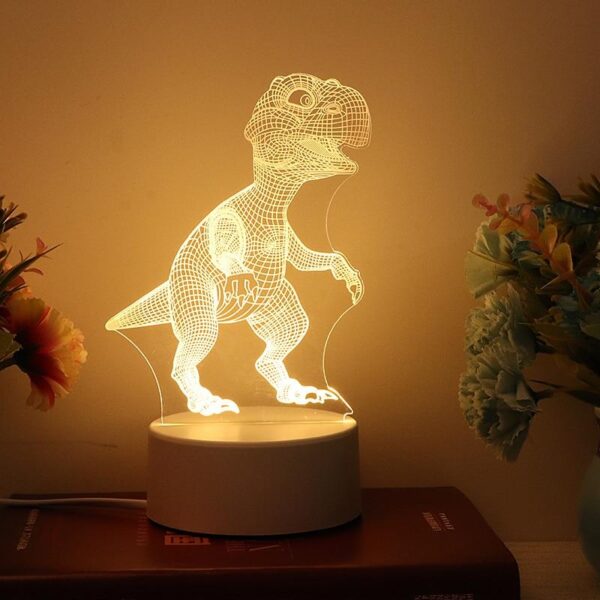 Lampe 3D Dinosaure