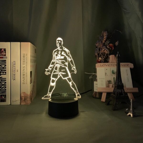 Lampe 3D Football Cristiano Ronaldo