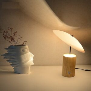 Lampe de Chevet Bois à Poser Design