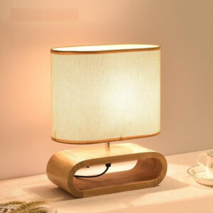 Lampe de Chevet Bois Style Design