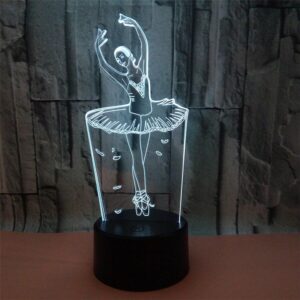 Lampe 3D Danseuse