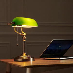 Lampe de Bureau Vintage Banquier