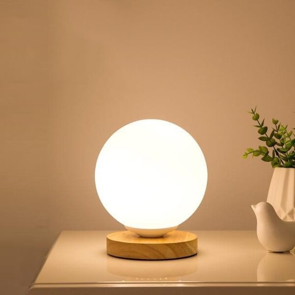 Lampe de Chevet Bois Originale