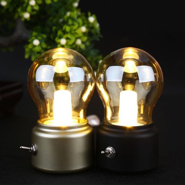 Lampe de Chevet Industrielle Sans Fil