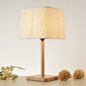 Lampe de Chevet Bois sur Pied