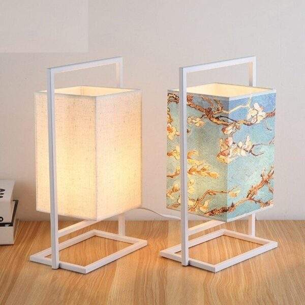 Lampe de Chevet Style Japonais