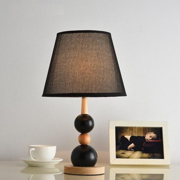 Lampe de Chevet Design Noir