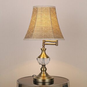 Lampe de Chevet Design Vintage Cristal