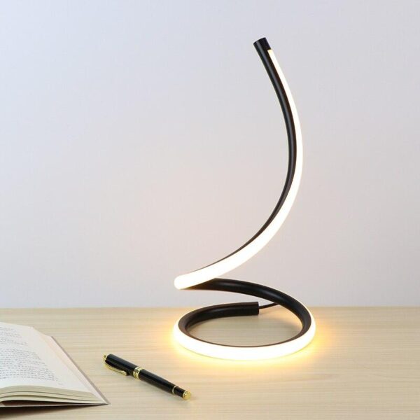 Lampe de Chevet Design Tordue