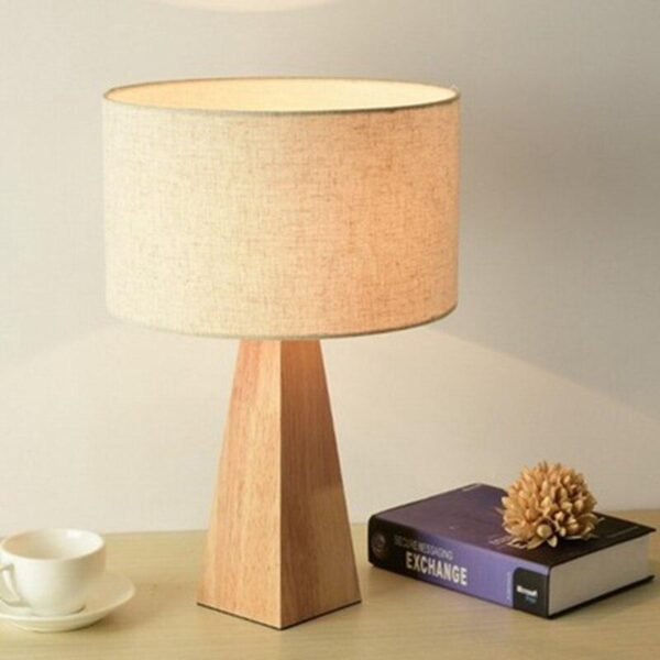 Lampe de Chevet Bois Style Architecte