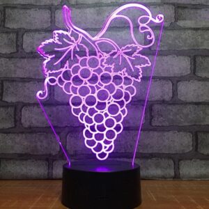 Lampe 3D Grappe de Raisin