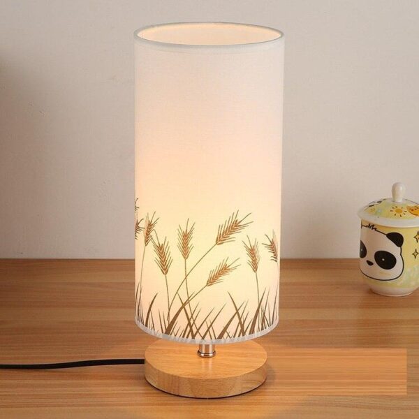 Lampe de Chevet Bois Japonaise