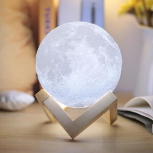 Veilleuse Adulte Lampe Lune 3D