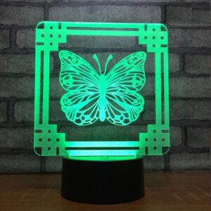 Lampe 3D  Papillon