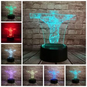 Lampe 3D Christ