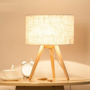 Lampe de Bois Scandinave Trépied