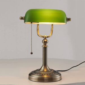 Lampe de Bureau Vintage Banquier