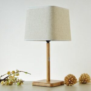 Lampe de Chevet Bois sur Pied