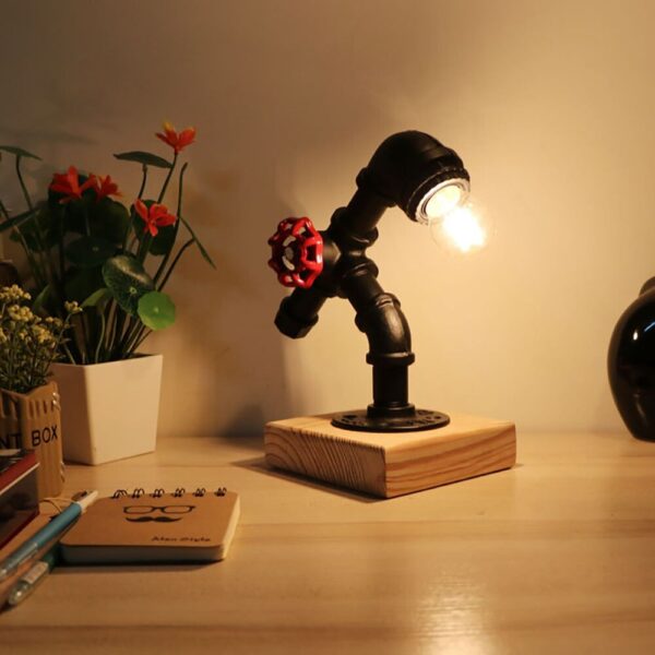 Lampe Industrielle Noir