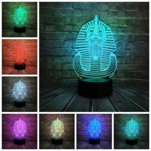 Lampe 3D Pharaon