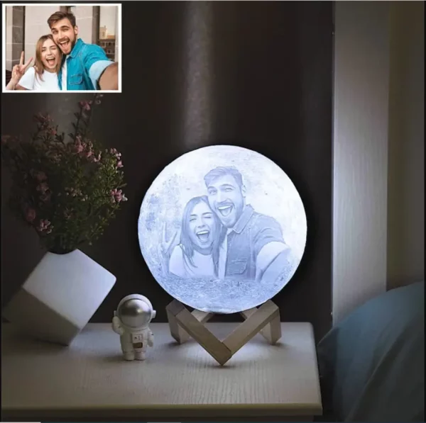 Lampe Lune Personnalisée